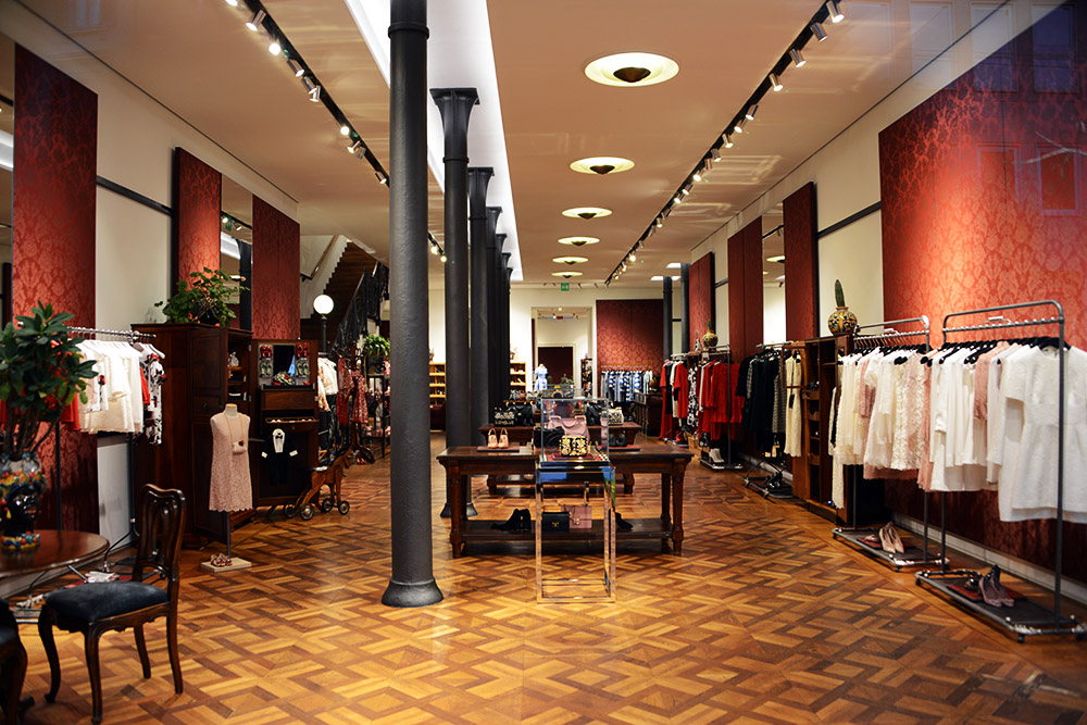 Store in downtown Milan
