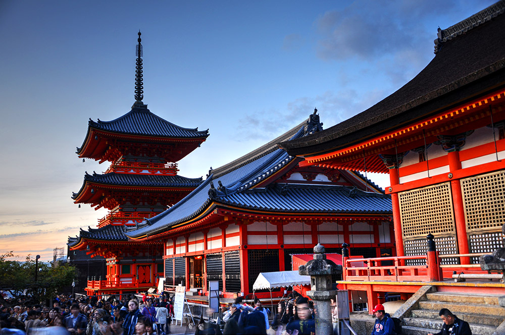 Kiyomizu-dera Temple in Kyoto