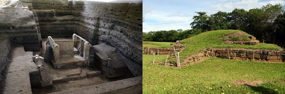 Joya de Cerén archaeological site in El Salvador