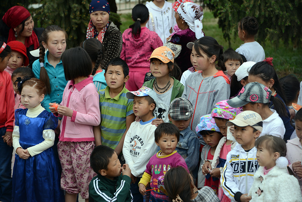 Kyrgyzstan Bokonbayevo Kids