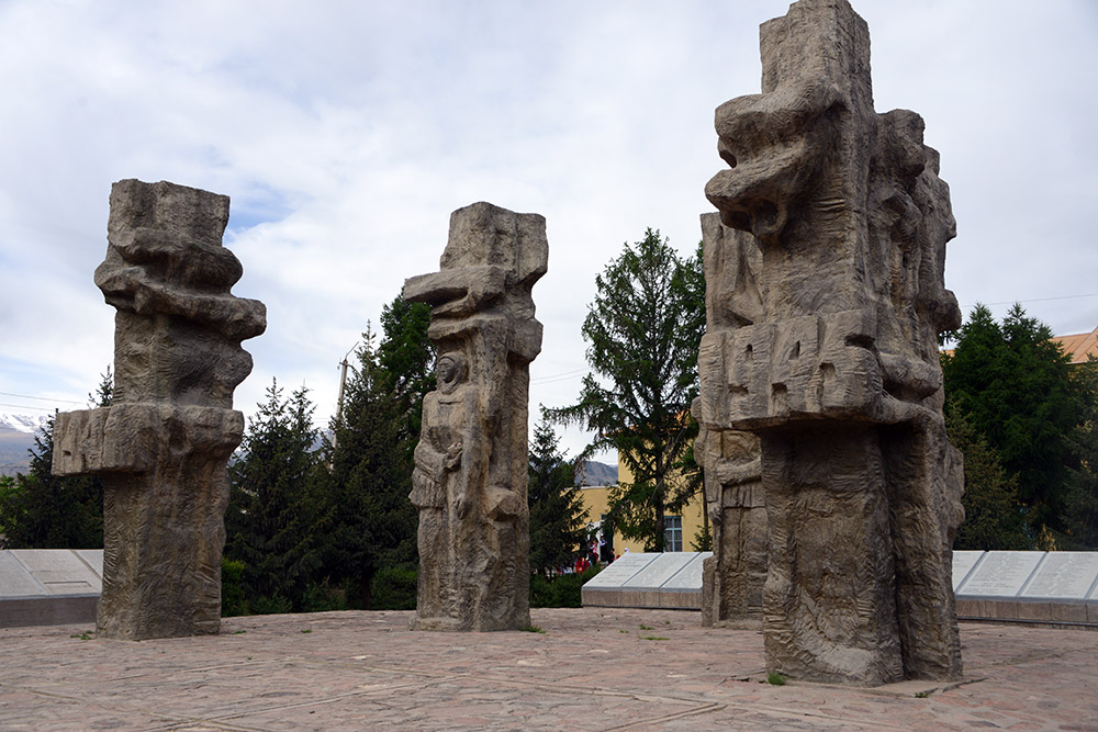 Kyrgyzstan Bokonbayevo World War II Memorial
