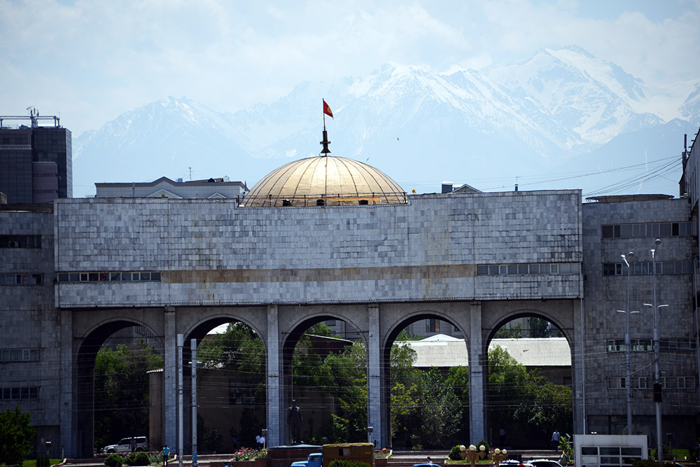 Kyrgyzstan Bishkek Ala Too Square