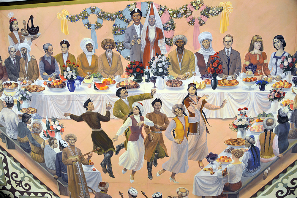 Kyrgyzstan Bishkek State Museum People