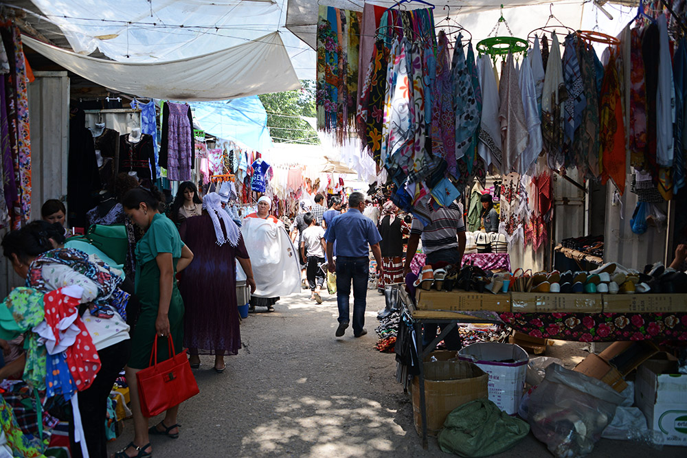Inside the Osh Bazaar