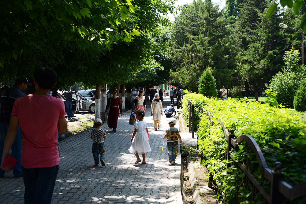 Street in Osh, Kyrgyzstan
