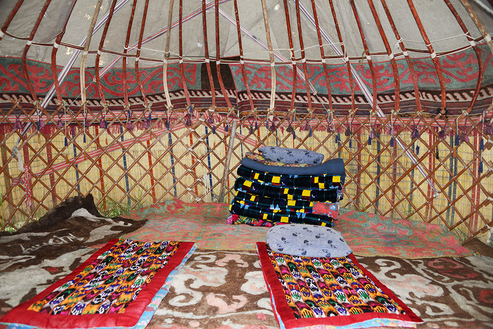 Kyrgyzstan Yurt Inside