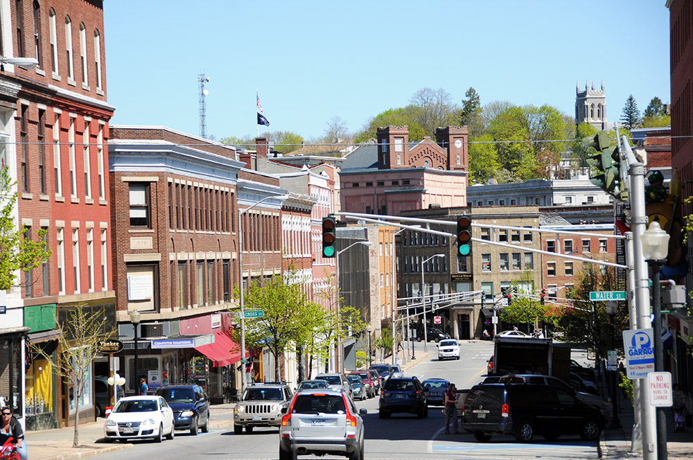 Downtown Bangor Maine