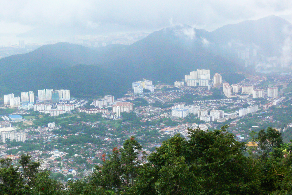 View from Penang Hill Malaysia