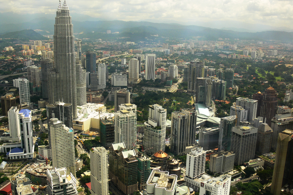 Kuala Lumpur skyline Malaysia