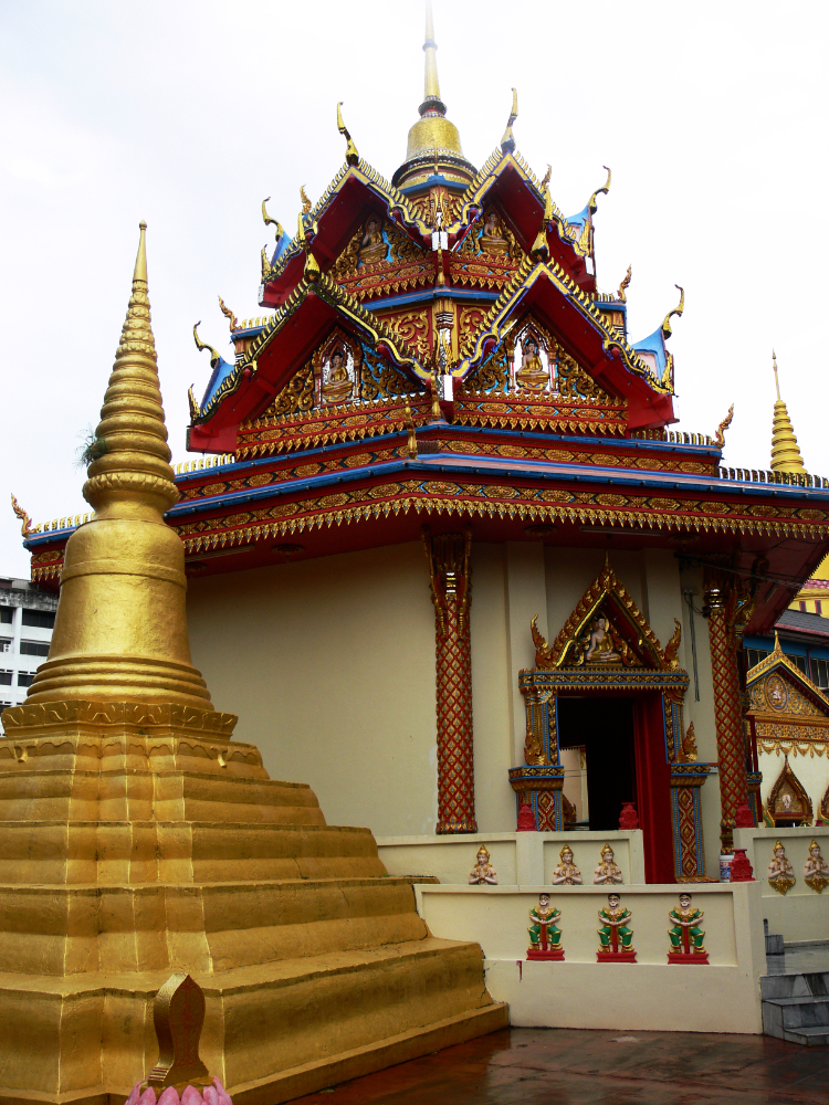 Wat Chayamangkalaram temple in Penang Malaysia