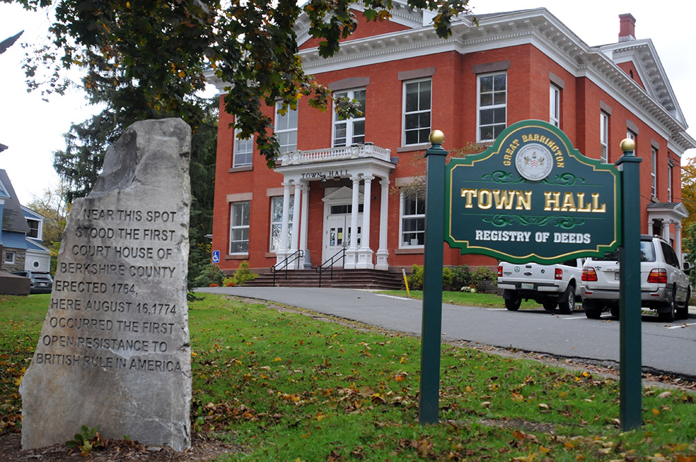 Town Hall in Great Barrington Massachusetts