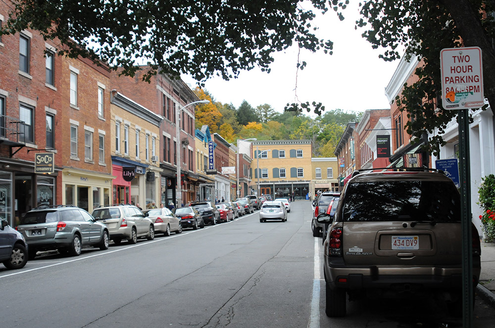 Downtown Great Barrington Massachusetts