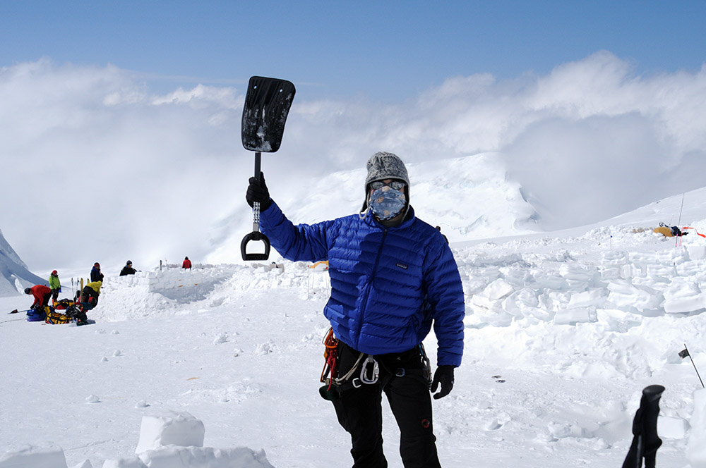 At Camp II on Denali
