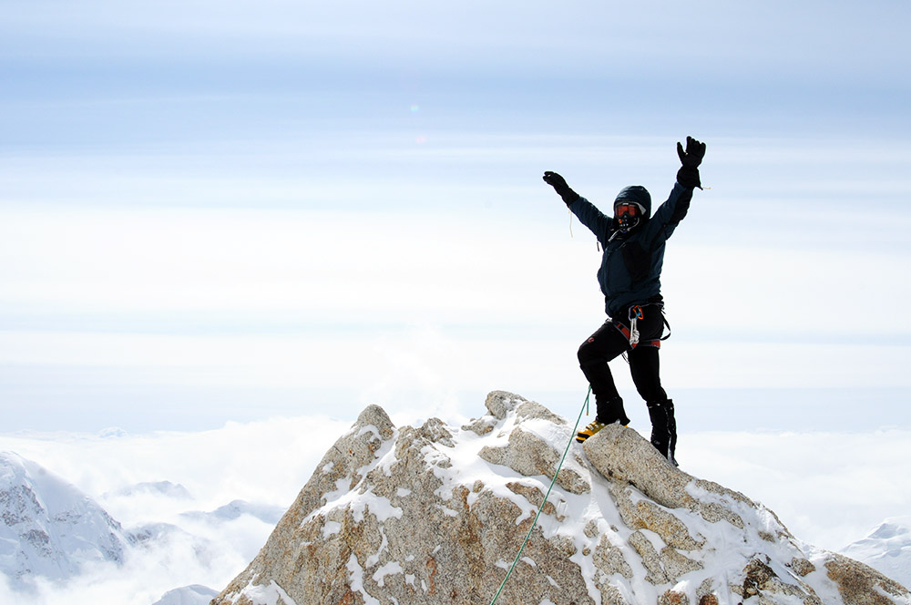 At the End of the World at Denali Advanced Base Camp