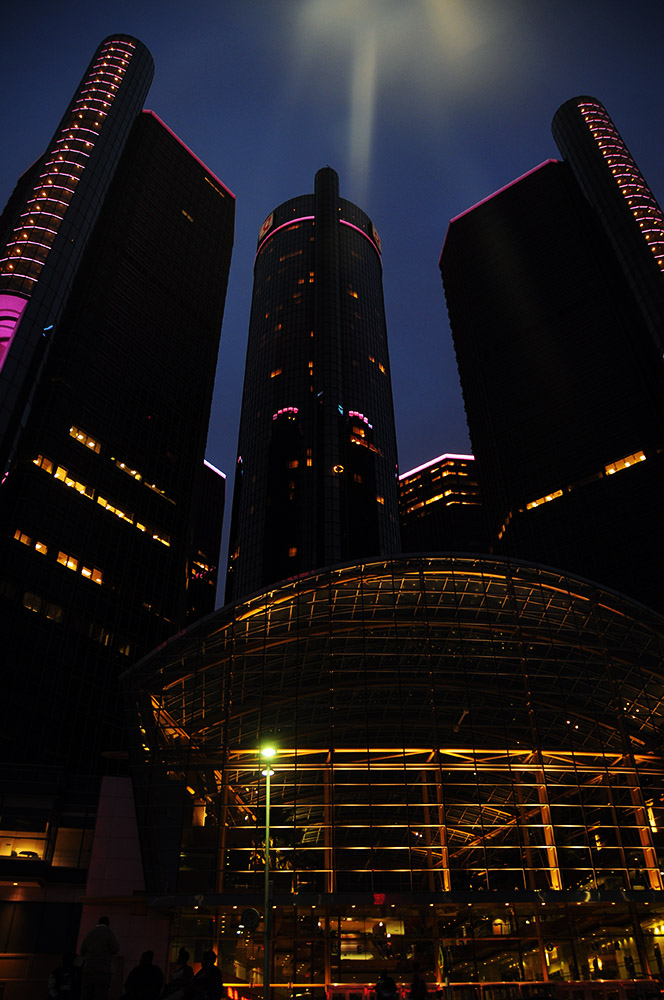 General Motors headquarters in Detroit Michigan