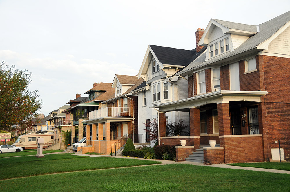 Neighborhood surrounding the Motown Museum in Detroit