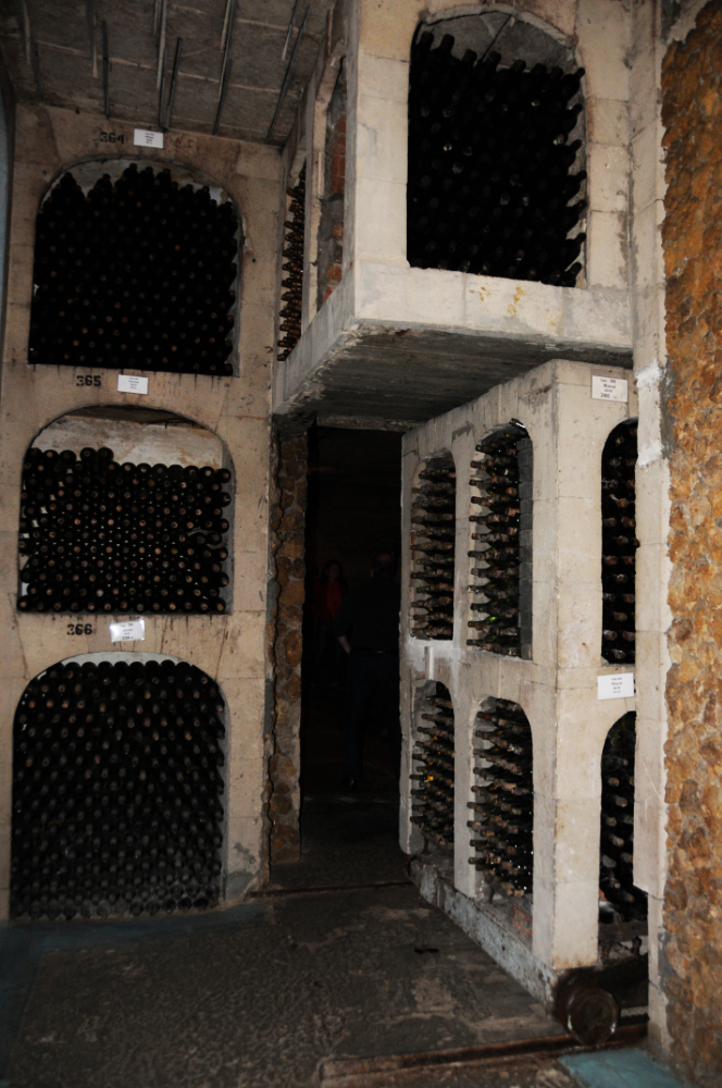Secret wine cellar at Milestii Mici Moldova