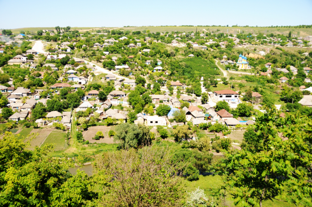 Small town in Moldova