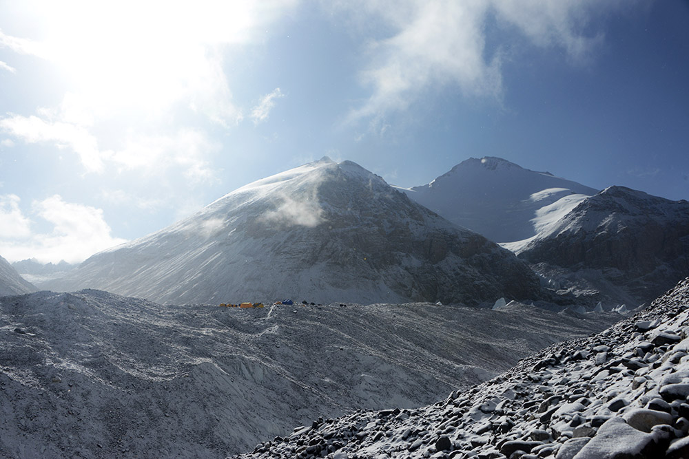 Terrain around Interim Base Camp on Mount Everest