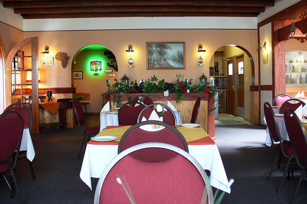German restaurant in Swakopmund Namibia