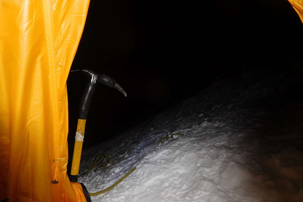 Night view from Camp III