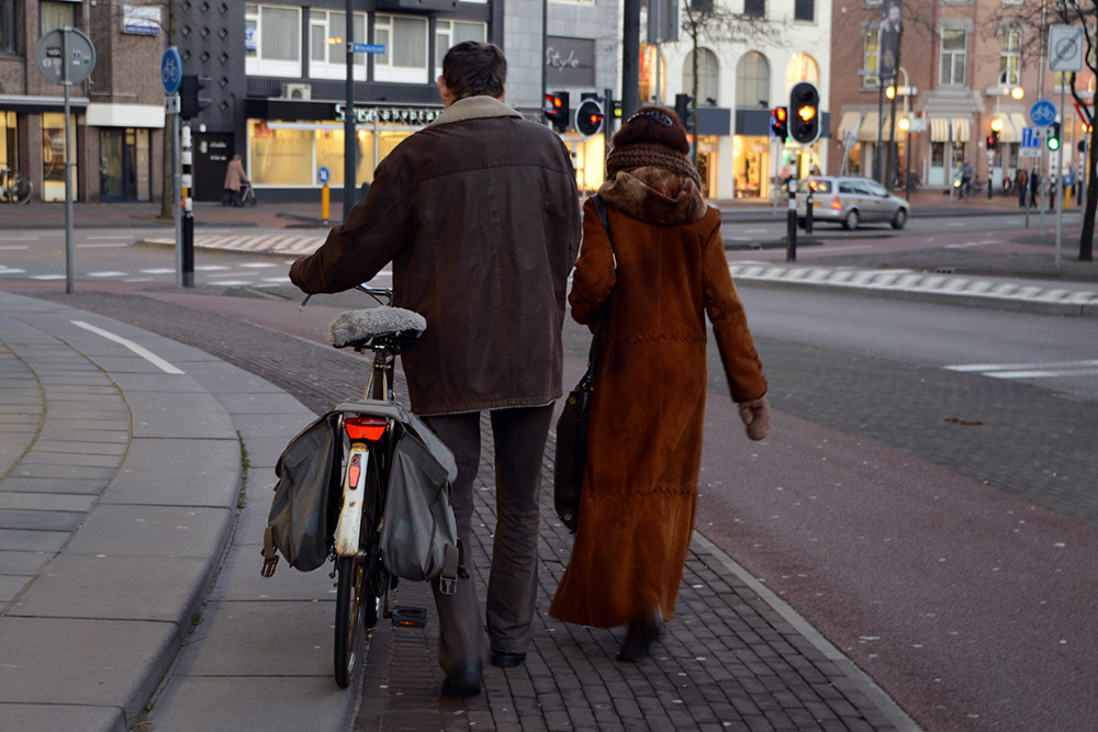 Cyclists and bicycle infrastructure in Eindhoven