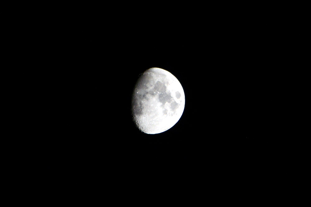 Full moon photographed near Eindhoven