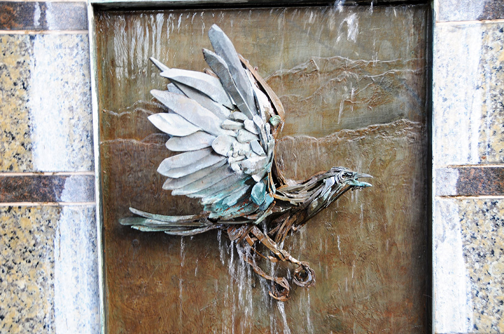 Art along the Truckee River Walk in Reno