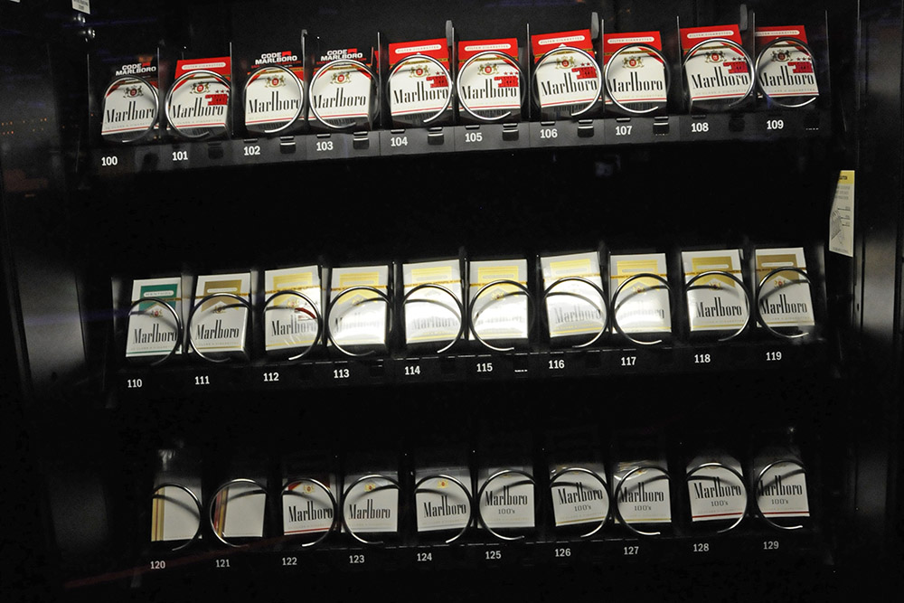 Cigarette Machine in Reno Casino