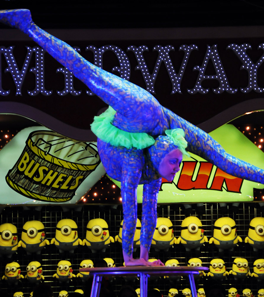 Gymnastics Show at Circus Circus Reno