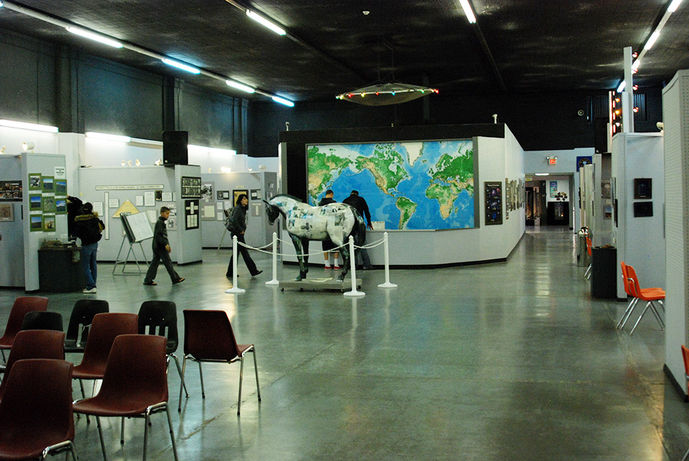 Inside the International UFO Museum in Roswell