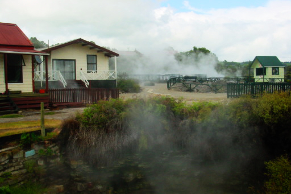 Thermal Village Geothermal village in New Zealand