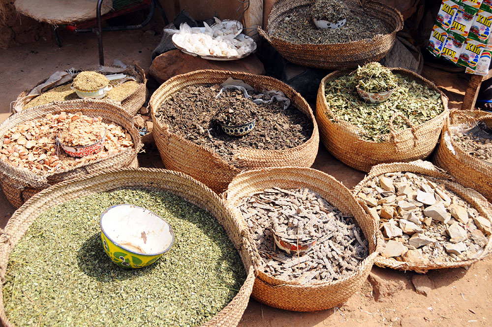 Zinder Market Spices Spices for sale in Zinder Niger market