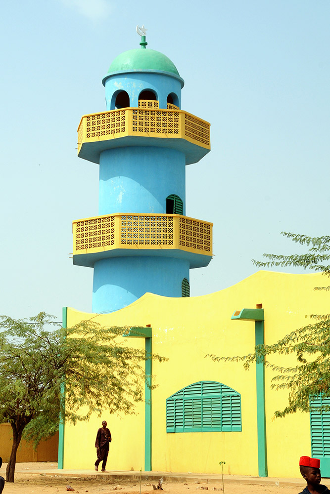 Mosque Minaret Minaret of a mosque in Zinder Niger
