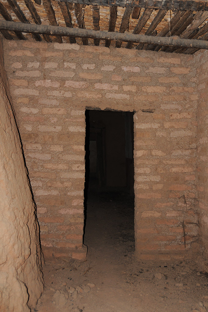 Palace Door Traditional doorway inside the Sultan's Palace in Zinder Niger