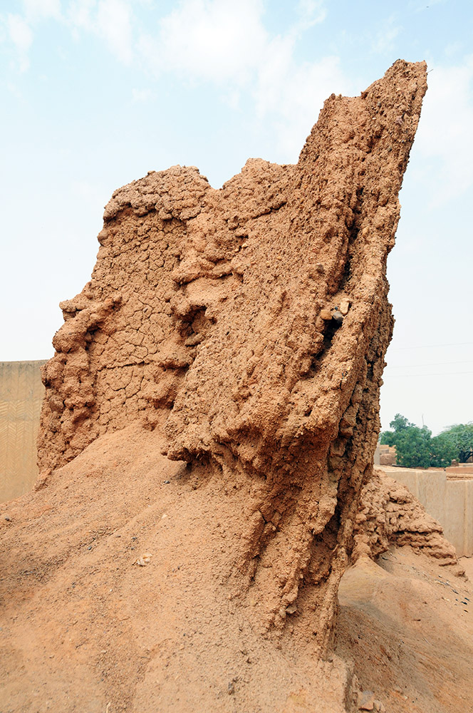 City Wall Remains of the historic city wall in Zinder Niger