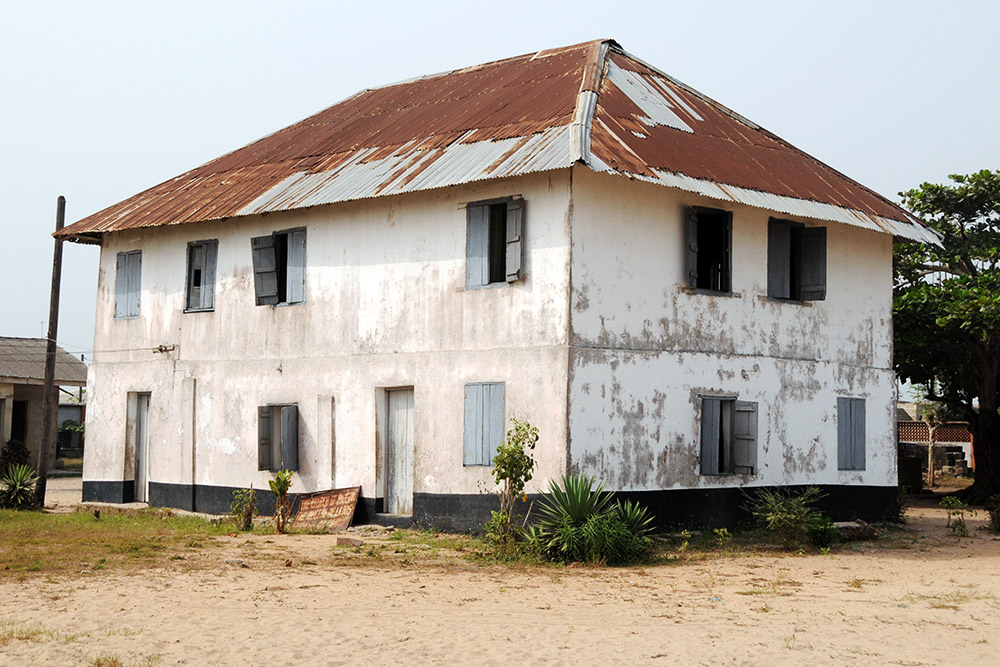 Historic First Storey Building in Badagry, Nigeria