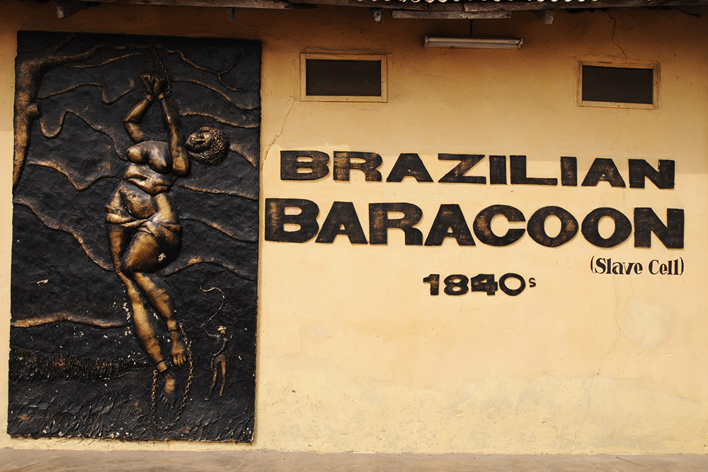 Historic barracoon used to confine enslaved people in Badagry, Nigeria