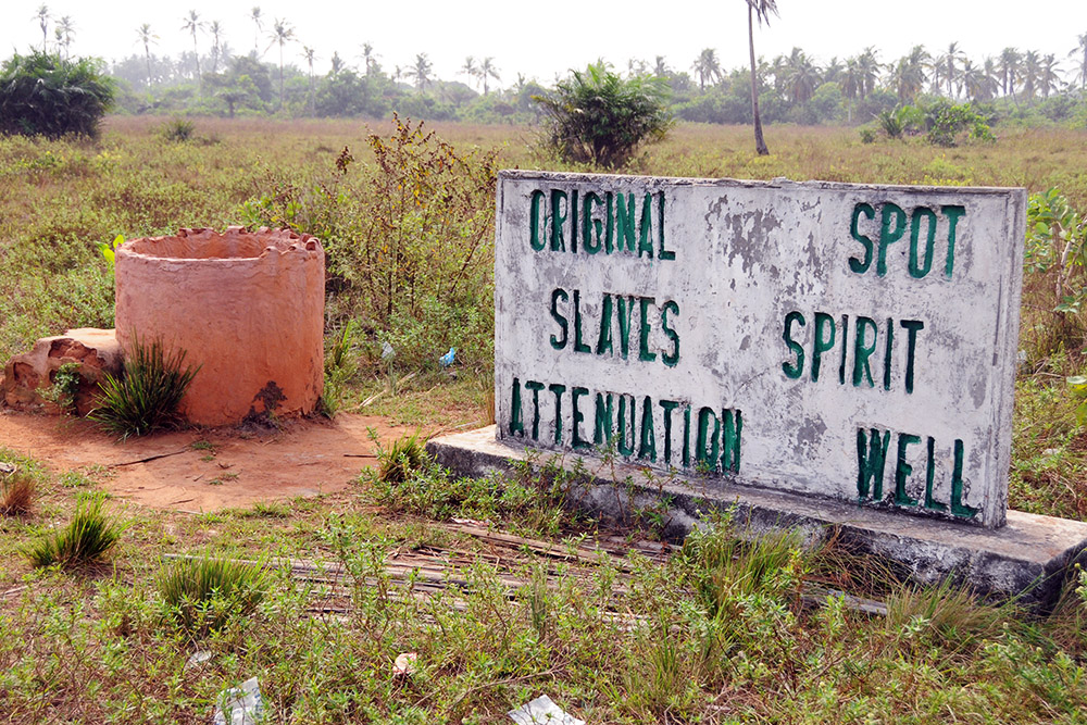Attenuation Well or Well of Forgetfulness along the Badagry slave route in Nigeria