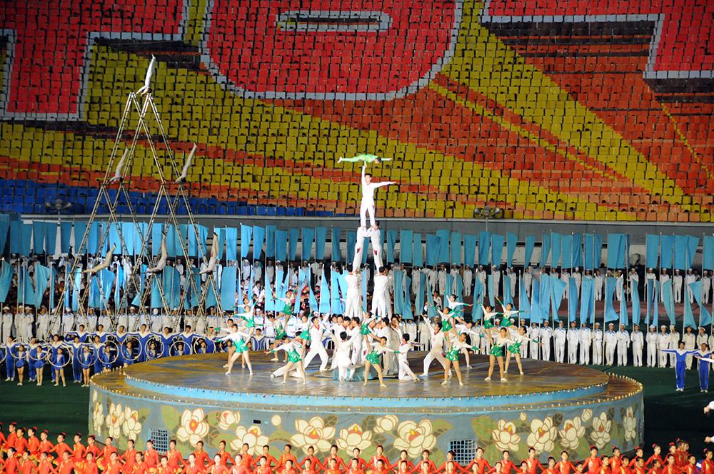 North Korea Pyongyang Arirang Games Balance