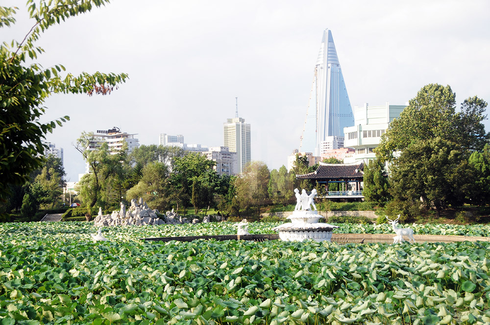 North Korea Pyongyang City Park