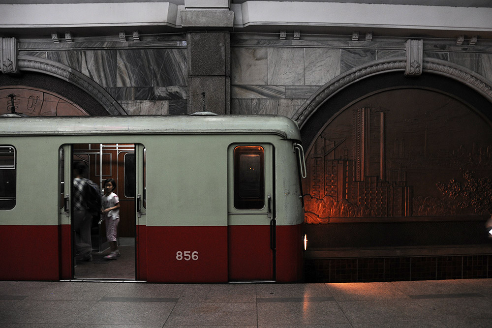 North Korea Pyongyang Subway