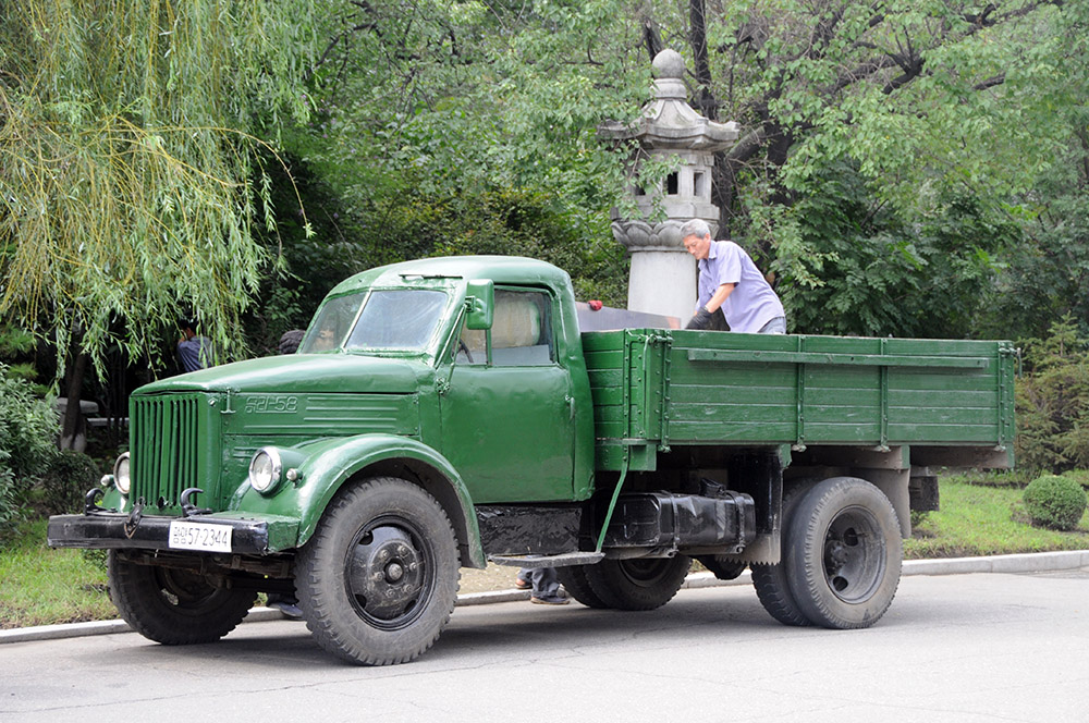 North Korea Pyongyang Truck