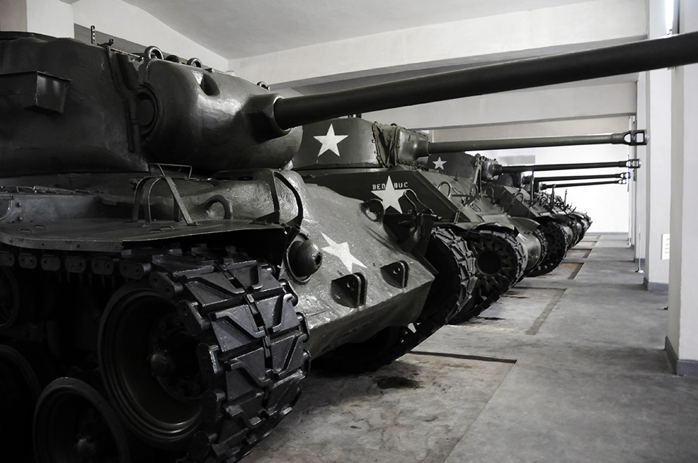 North Korea Pyongyang War Museum Captured Tanks