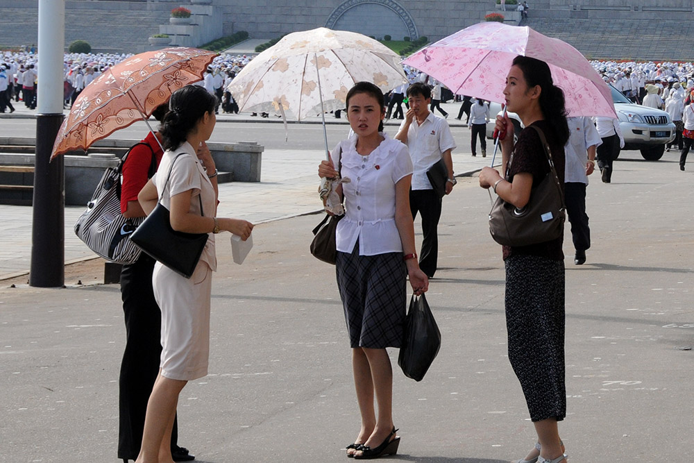 North Korean Upper Class Elite Woman