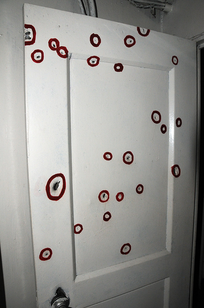 North Korea USS Pueblo Bullet Holes