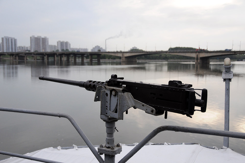 North Korea USS Pueblo Gun