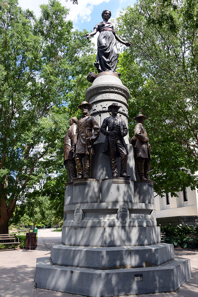 Monument to notable Ohioans in Columbus