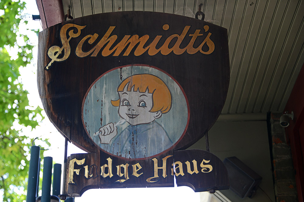 Fudge shop in German Village Columbus