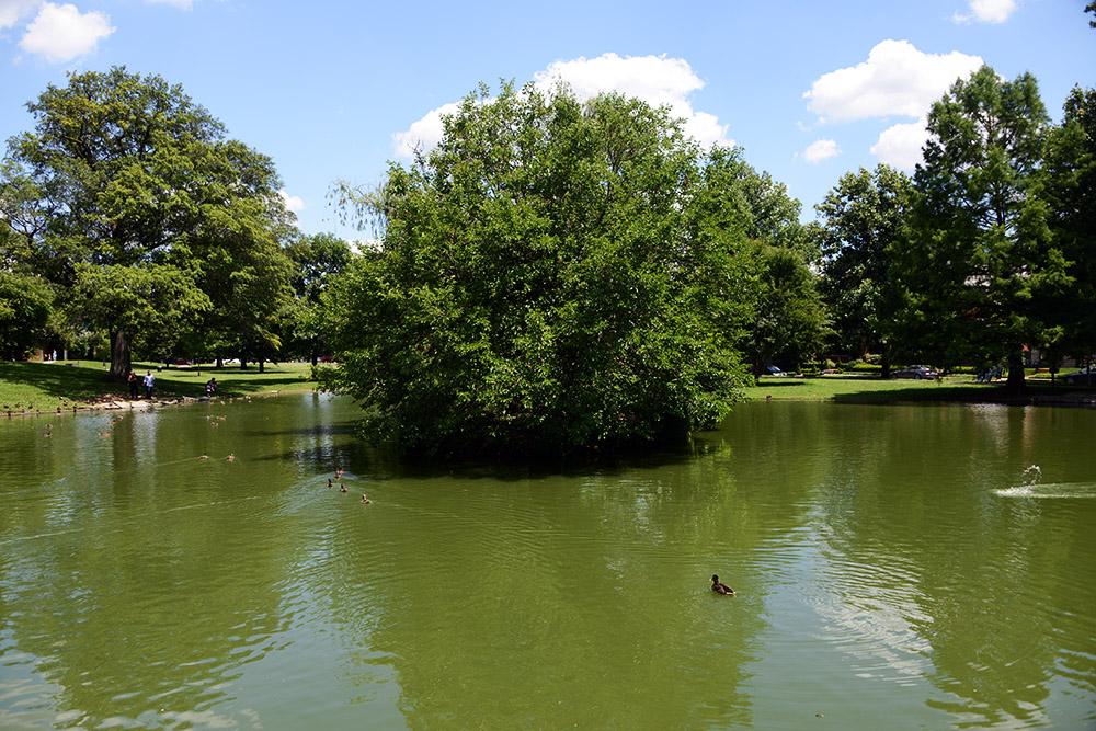 Schiller Park in German Village Columbus